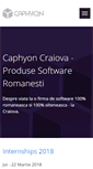 Mobile Screenshot of caphyon.ro